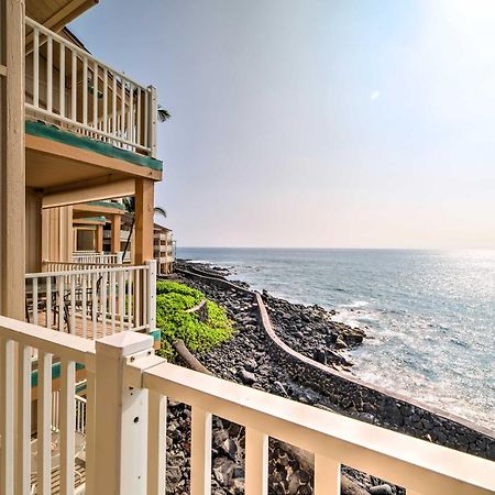 Oceanfront Kailua-Kona Townhome With Pool And Views! Екстериор снимка
