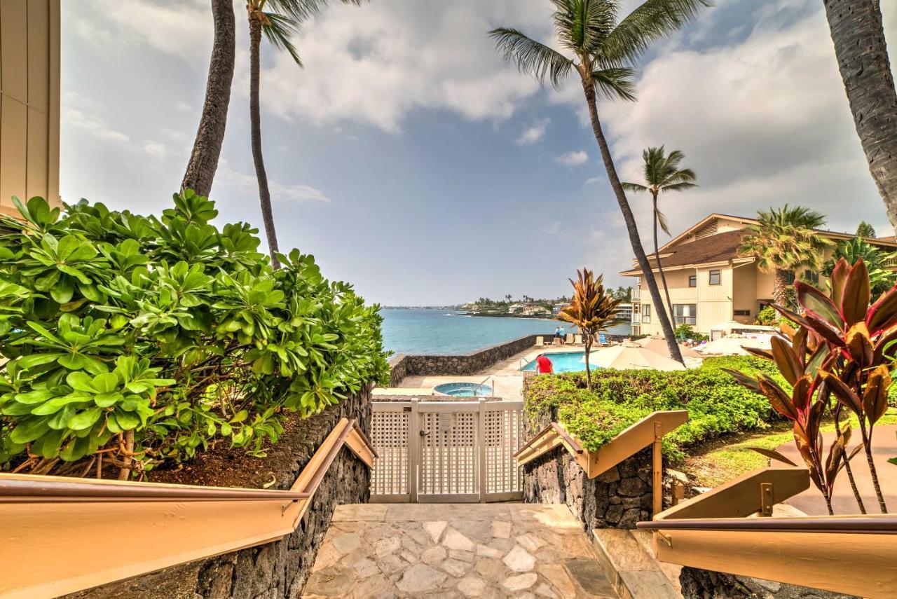 Oceanfront Kailua-Kona Townhome With Pool And Views! Екстериор снимка