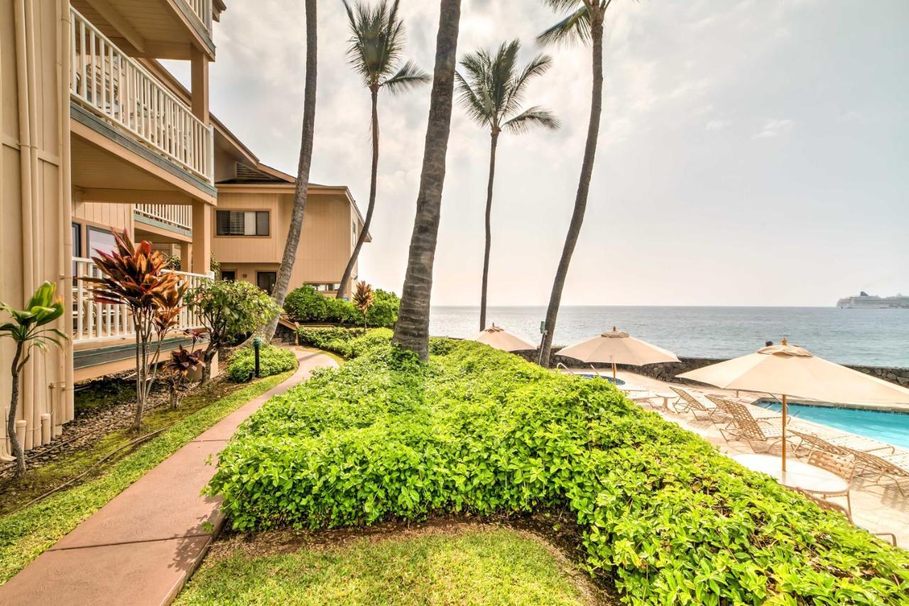 Oceanfront Kailua-Kona Townhome With Pool And Views! Екстериор снимка