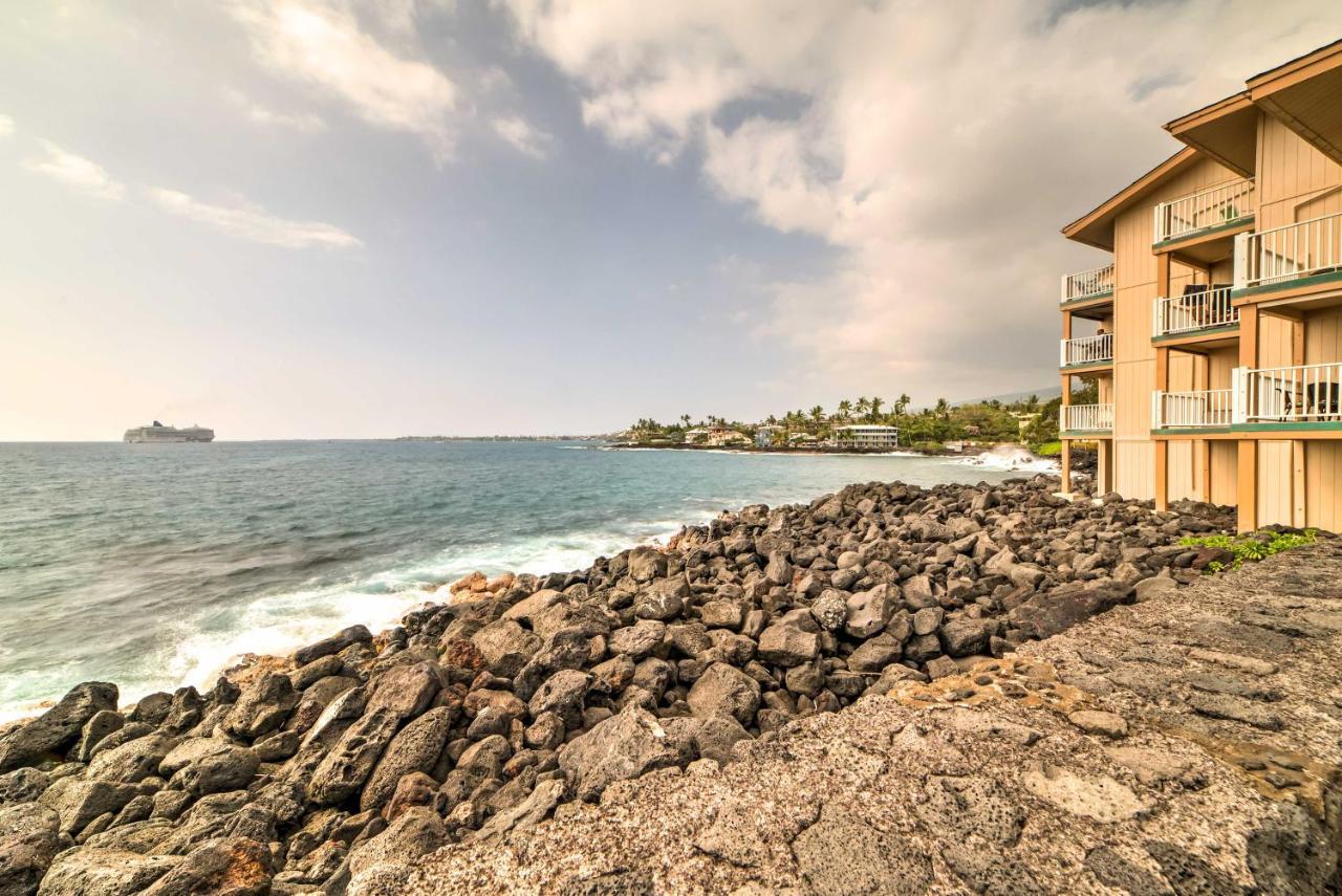 Oceanfront Kailua-Kona Townhome With Pool And Views! Екстериор снимка