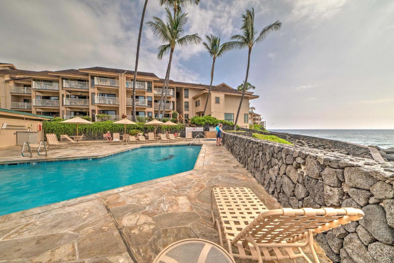 Oceanfront Kailua-Kona Townhome With Pool And Views! Екстериор снимка